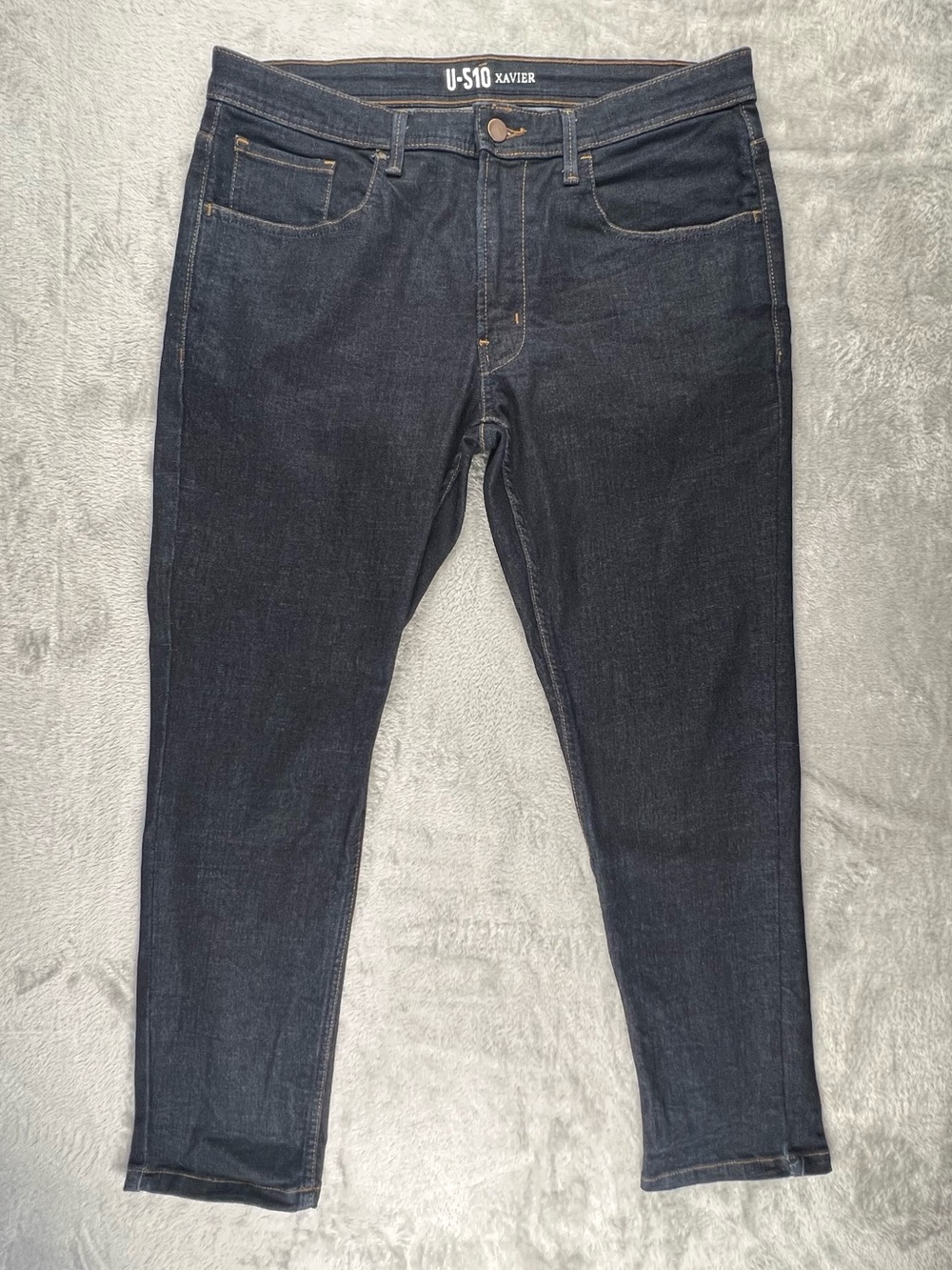U 510 Under 510 Jeans Mens 34x26 Dark Blue Xavier Stretch Denim Performance